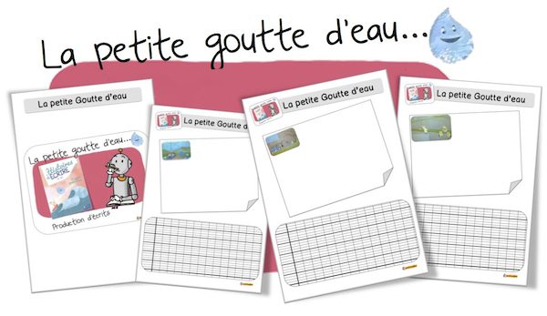 la petite goutte d’eau | Bout de Gomme